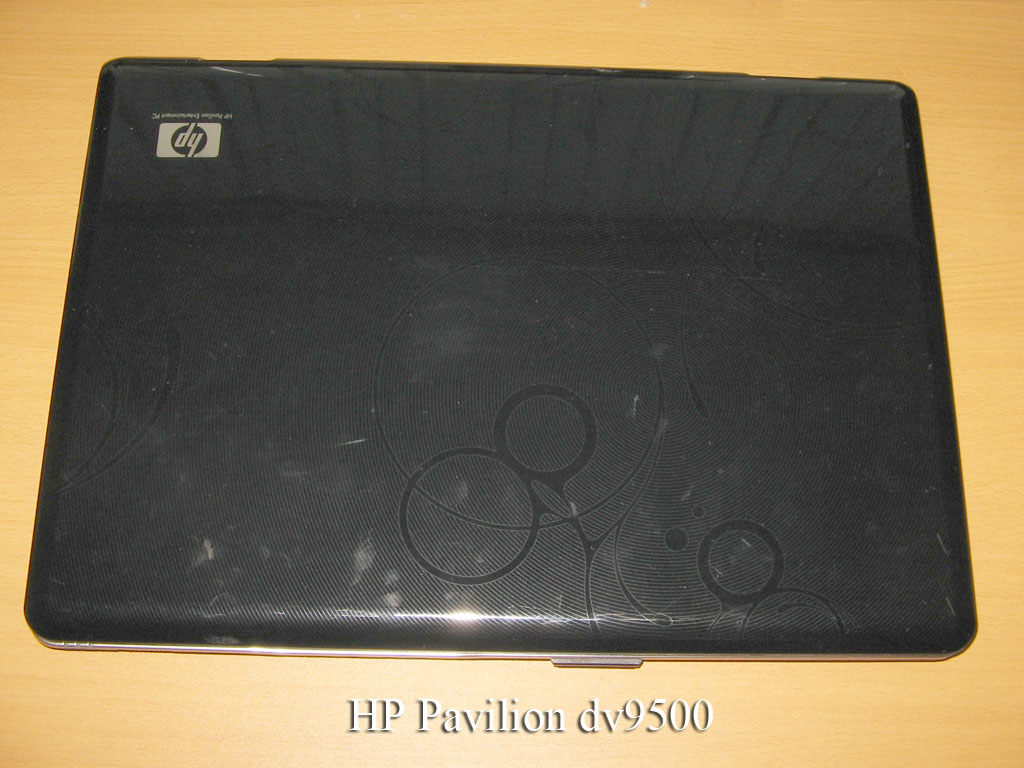 Корпус ноутбука HP Pavilion dv9500. Верхняя крышка.УВЕЛИЧИТЬ